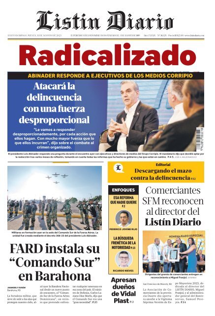Listín Diario 31-08-2023