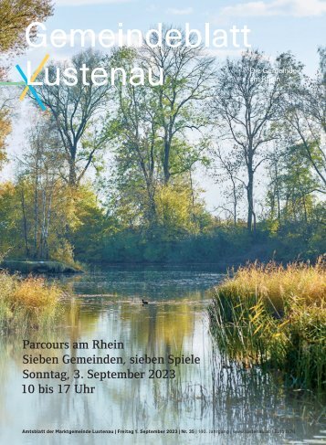 Gemeindeblatt Lustenau Nr. 35 | Freitag, 1. September 2023