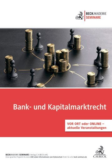 Bank- & Kapitalmarktrecht 2023/24