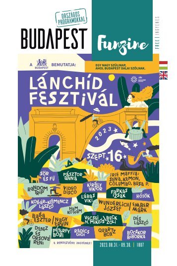 Budapest Funzine 2023 szeptember