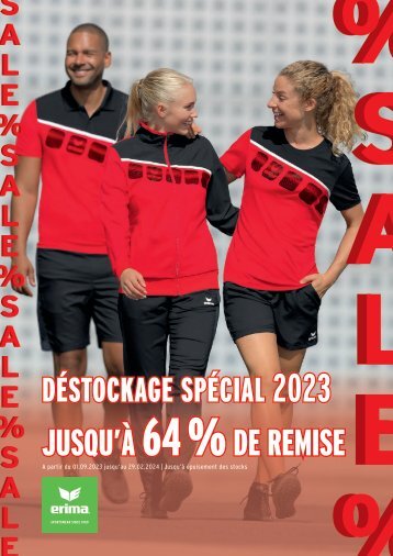 ERIMA Déstockage Spécial 2023 - Belgium (français)