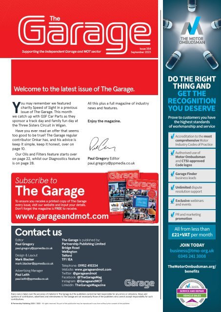 The Garage 354