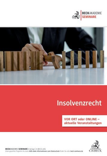 Insolvenzrecht 2023/24