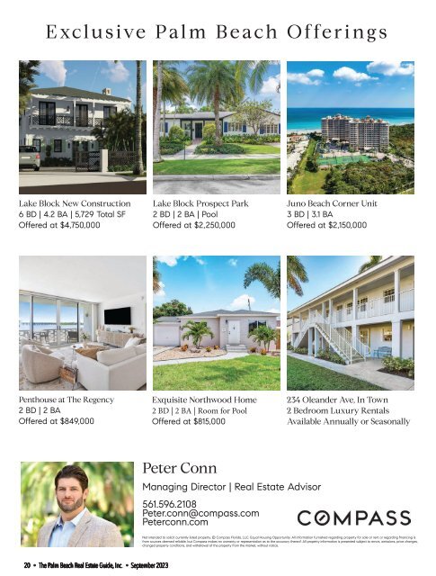 Palm Beach Real Estate Guide SEPT 2023