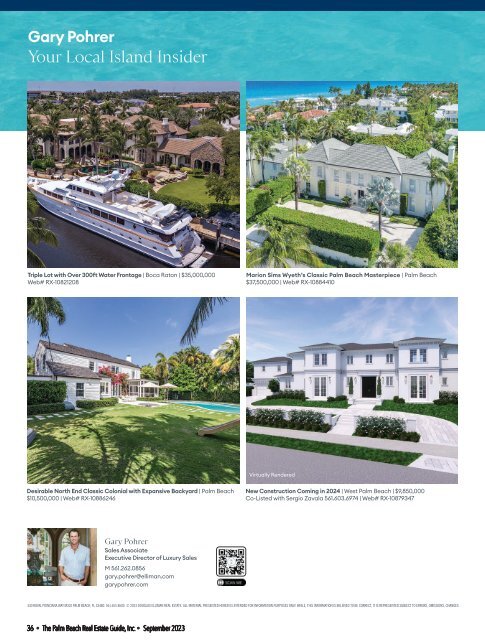 Palm Beach Real Estate Guide SEPT 2023