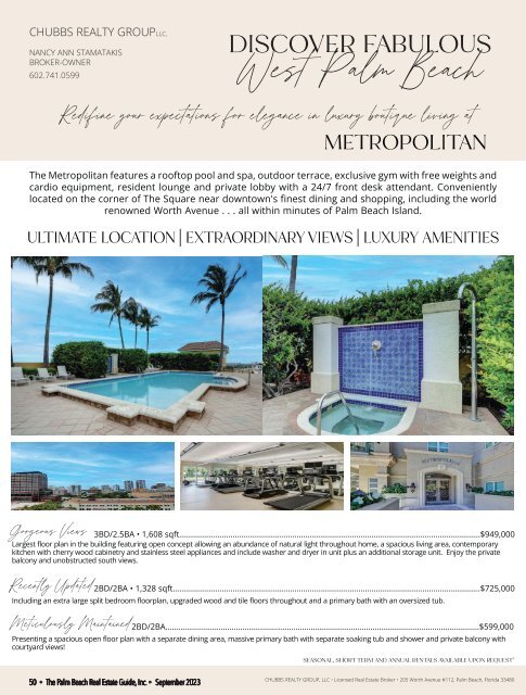 Palm Beach Real Estate Guide SEPT 2023