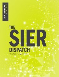 SIER Dispatch 4th edition - August 2023