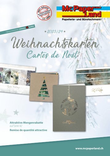 Weihnachtsprospekt 2023/2024_Mc_PaperLand