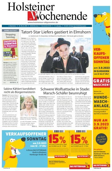 Holsteiner am Wochenende 35 2023