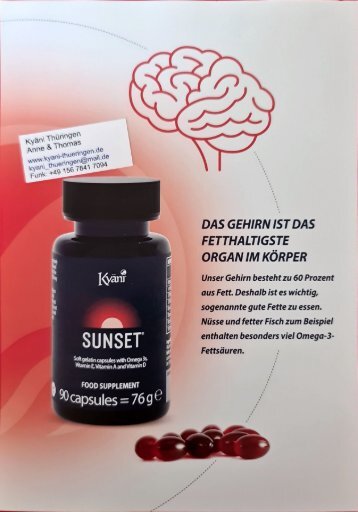 Schlechter Schlaf?  Unruhiger Schlaf?  Unreine Haut?  Inere Entzündungen?  Sie suchen die Alternative zur Chemie?  Exclusiv bei Kyäni Thüringen!