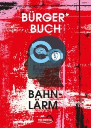 Bürger*Buch Bahnlärm