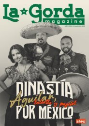 La Gorda Magazine Año 9 Edición Número 104 Septiembre 2023 Portada: Dinastía Aguilar 
