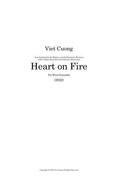 00 - Full score - Heart on Fire - 2022-02-24