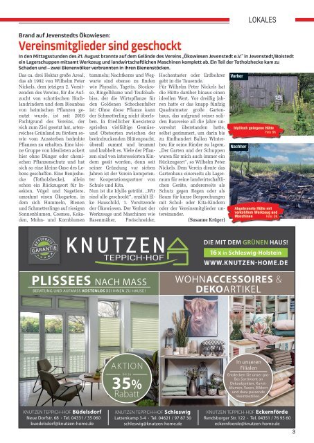 Holsteiner KlöönSNACK - Ausgabe Rendsburg / Mittelholstein - September 2023