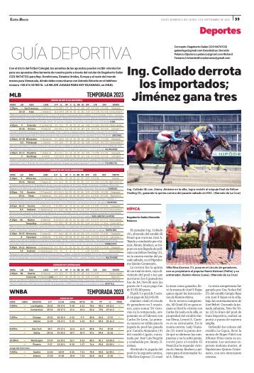 Guía Deportiva 04-09-2023