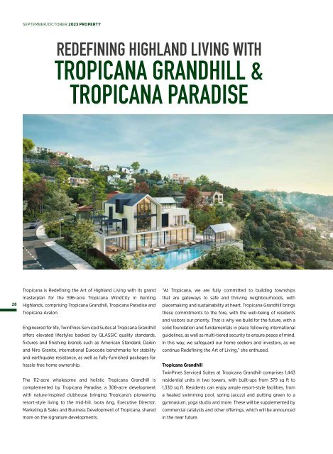 Tropicana September-October 2023 #150 The ESG Issue