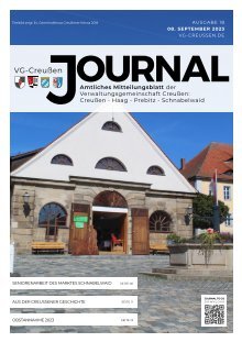 Creußen Journal - Ausgabe 08.09.2023
