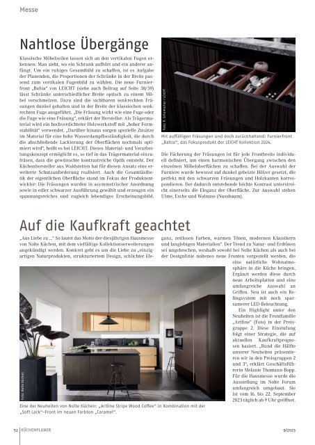 KÜCHENPLANER Magazin Ausgabe 9