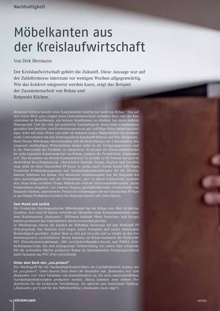 KÜCHENPLANER Magazin Ausgabe 9