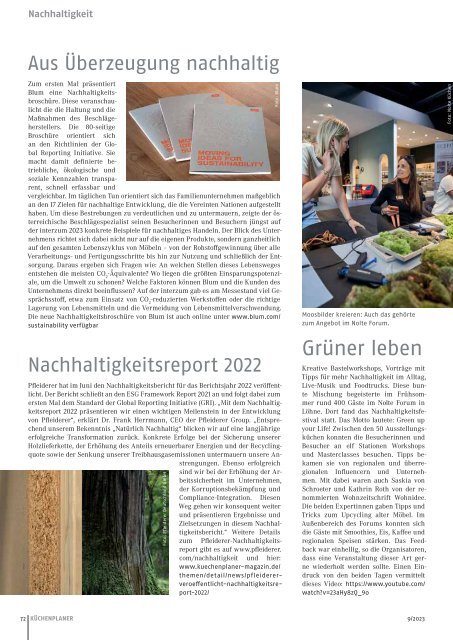 KÜCHENPLANER Magazin Ausgabe 9