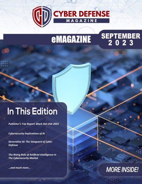 The Cyber Defense eMagazine September Edition for 2023