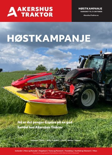 DM Akershus Traktor høstkampanje 2023
