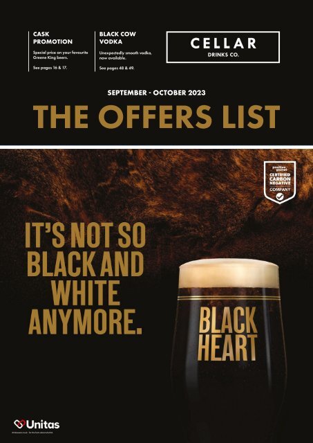 Cellar Drinks Co. The Offers List: September - October 2023