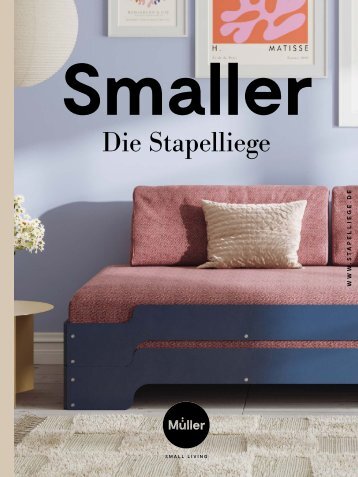 Smaller Die Stapelliege. Das Original. Design Rolf Heide.