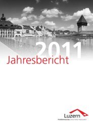 Hotellerie 2011 – Statistik - Luzern Hotels