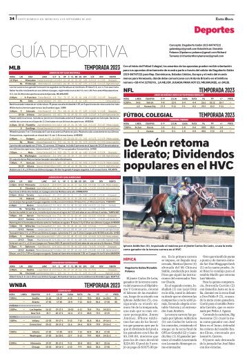 Guía Deportiva 06-09-2023 