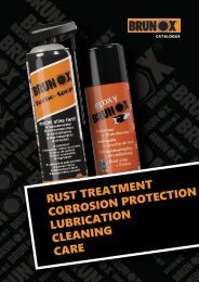 BRUNOX epoxy Patented rust stopper & primer in one! For quick and