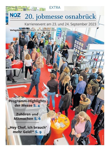 Das MesseMagazin zur jobmesse osnabrück 2023