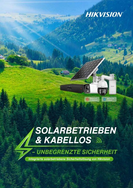 Solarbetriebene Sicherheitslösungen
