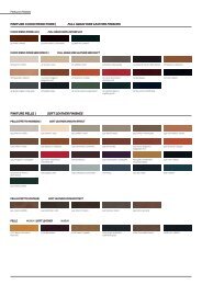 Materials palette Italy Dream Design - F2023