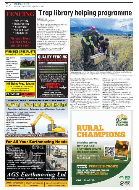 North Canterbury News: September 07, 2023