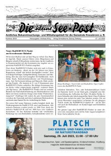 06.09.2023 Die kleine See-Post