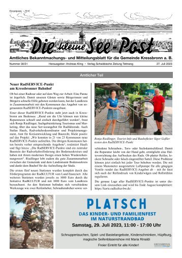 06.09.2023 Die kleine See-Post