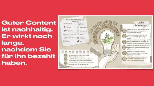 Das kann B2B Content Marketing für Sie leisten.