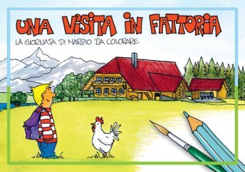 Libretto da colorare «Una visita in fattoria»