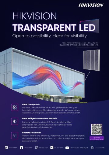 Transparent LED
