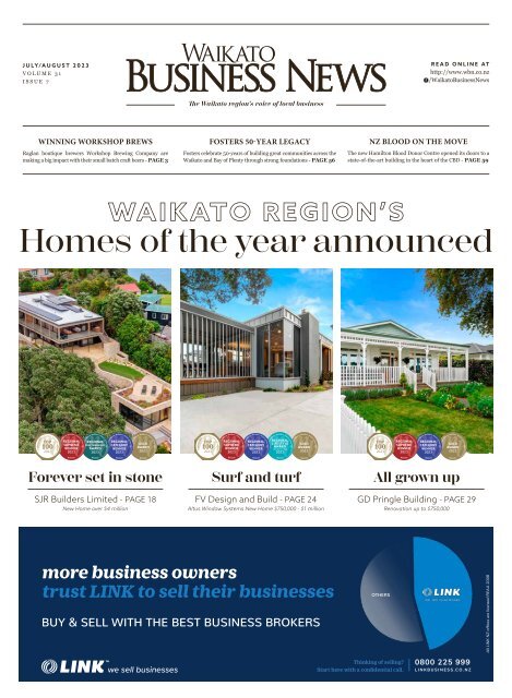  Waikato Business News July/August 2023