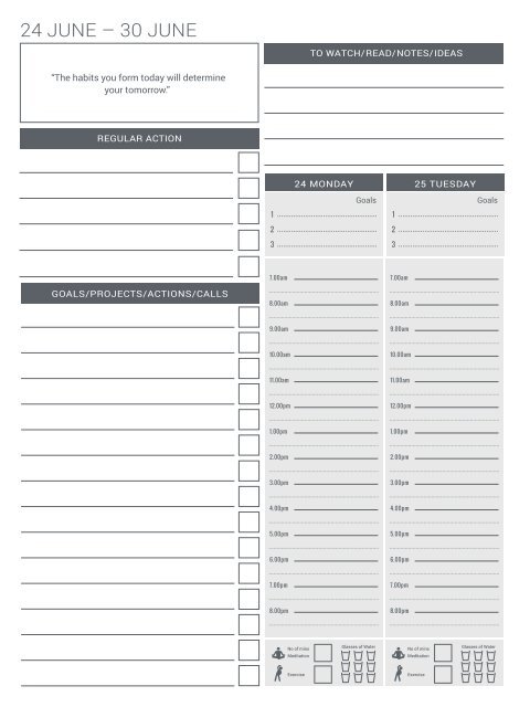 MY PA 2024 BUSINESS PLANNER  - FULL PDF TO Print 2024 