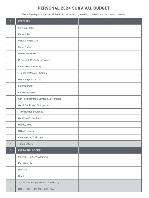 MY PA 2024 BUSINESS PLANNER  - FULL PDF TO Print 2024 