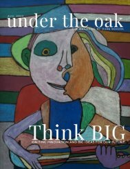 Under the Oak, August 2023 Issue 