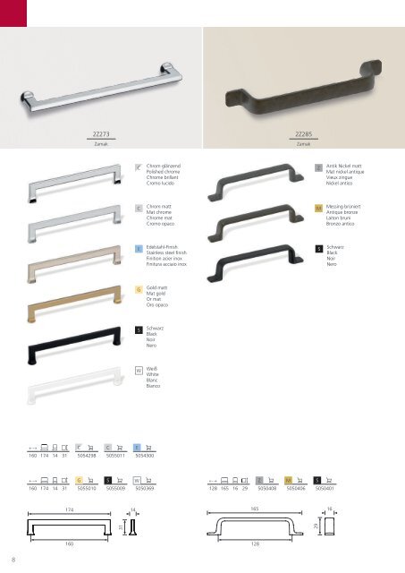 Schwinn Beschläge - Creativ-Kollektion 2023