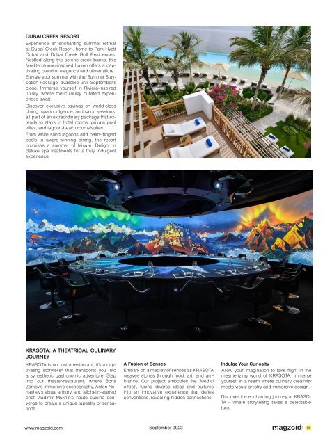 Magzoid Magazine - Luxury Magazine in the Creative Space | September 2023 |