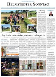 Helmstedter Sonntag Ausgabe 10.09.23