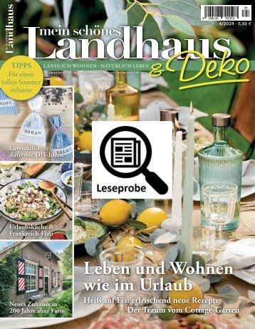 Mein schönes Landhaus 02/2024 - Leseprobe