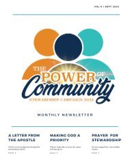 September - The Power of Community Stewardship Newsletter (4)