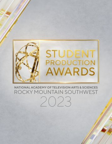2023 Student Production Awards Program